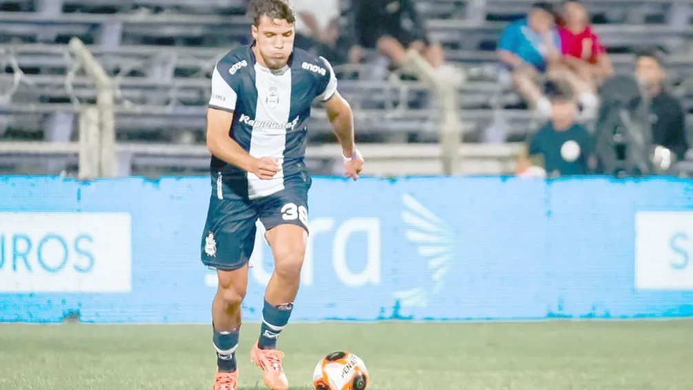 Gol de Manuel Panaro en el debut de Gimnasia en la Serie Río de la Plata