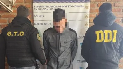 Allanamiento y detención de un pehuajense que robó una casa en Pompeya y en la Inmobiliaria Marchione