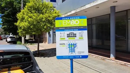 Amplían el Estacionamiento Medido: qué calles se suman al EMBO