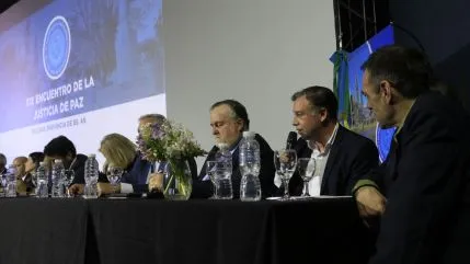 Participación del Fiscal General Departamental en la localidad de Bolívar del XIX encuentro de la Justicia de Paz