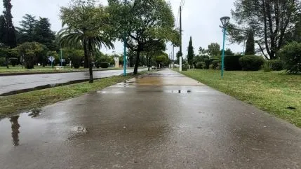 Copiosas lluvias y algunos daños dejó el temporal en Bolívar y la zona