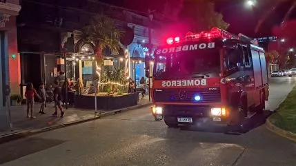 Una pérdida de gas ocasionó una salida de Bomberos